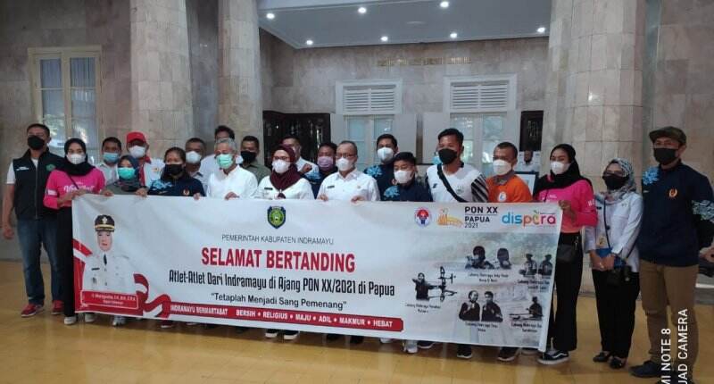 Lepas Atlet Asal Indramayu Berlaga di PON XX Papua, Bupati Nina: Yakin Menang dan Juara