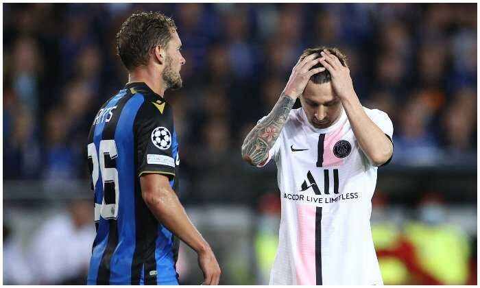 Skuad Bertabur Bintang PSG Gagal Menang di Kandang Brugge