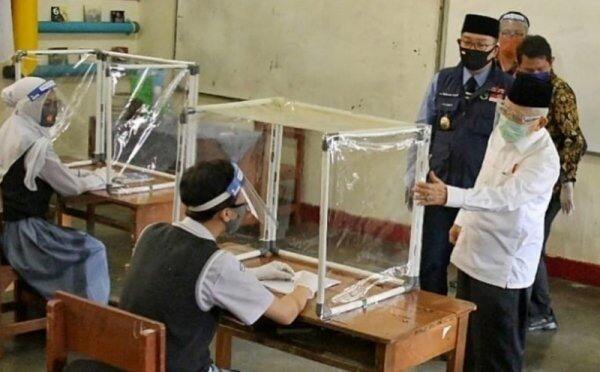 Belajar Daring Tak Efektif, Ma’ruf Minta PTM Dipercepat