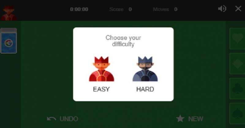 Cara Main Solitaire dan Tic Tac Toe di Google