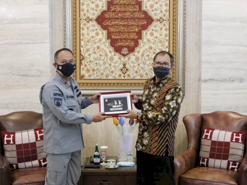 Temui Danny, Bakamla RI Bahas Penempatan Kantor SPD di Makassar