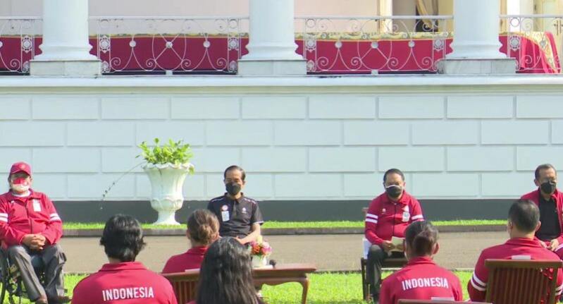 Hore! Jokowi Berikan Bonus Atlet Paralimpiade Tokyo, Peraih Emas Rp 5,5 M