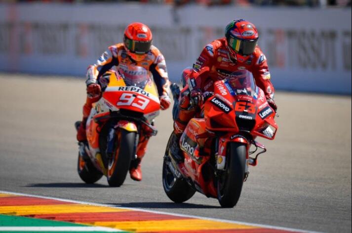 Alasan Marc Marquez Tempel Bagnaia di Sesi Kualifikasi MotoGP San Marino 2021