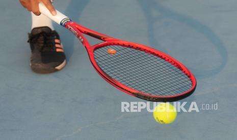 In Picture: Latihan Tim Tenis Kontingen Sumsel pada PON XX Papua