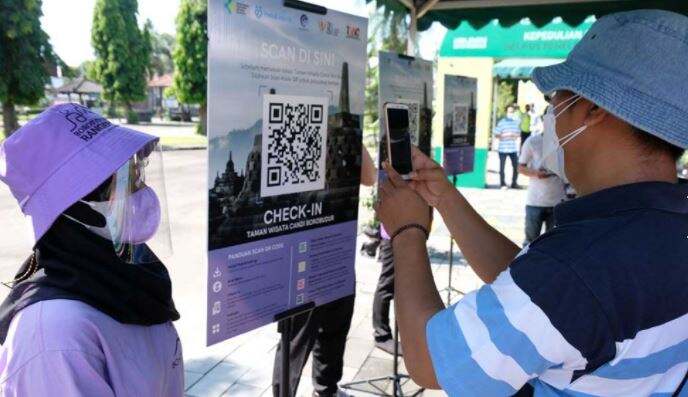 Duh, Masih Ada Pengunjung Borobudur Belum Siap Pakai Aplikasi PeduliLindungi