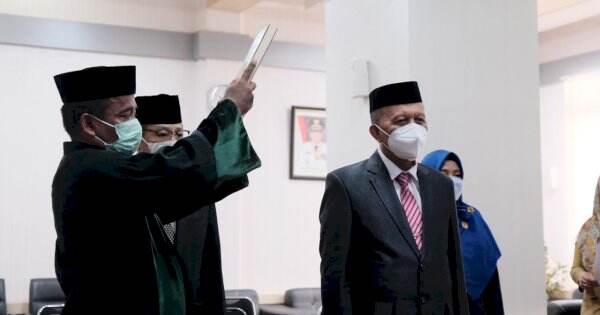 Sekda Sulsel Lantik Pejabat Fungsional Lingkup Pemprov Sulsel
