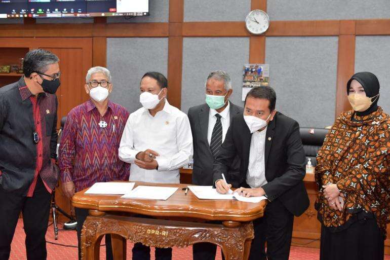 Tok, DPR Setujui Pagu Definitif Kemenpora Tahun 2022 Rp 1,9 Triliun