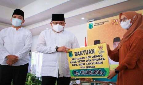 Jelang HUT Muba ke-65, Bupati Santuni Anak Yatim dan Dhuafa
