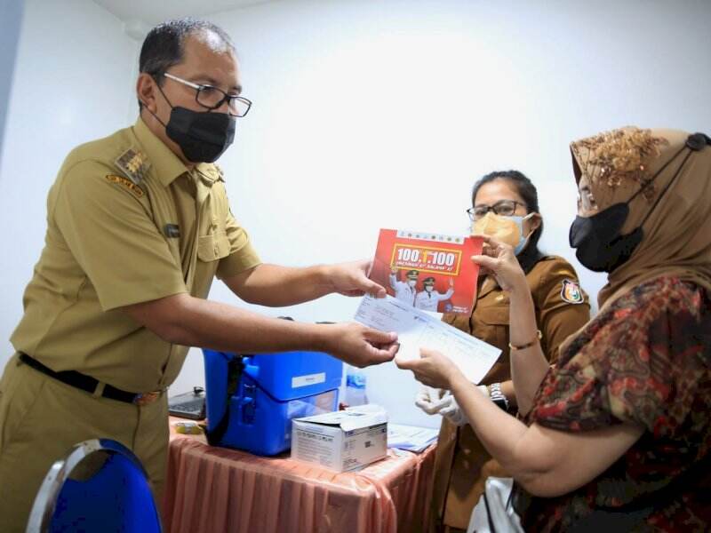 Danny Kampanyekan Vaksinasi Sapu Jagad 100 RT 100 Persen Perhari, Imbau Partisipasi Warga