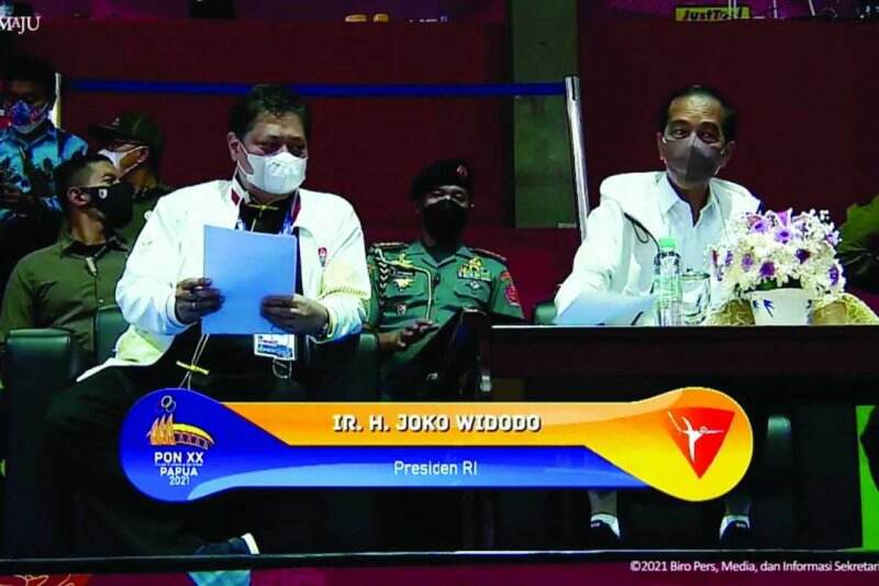 Presiden Jokowi Saksikan Laga Wushu di Merauke