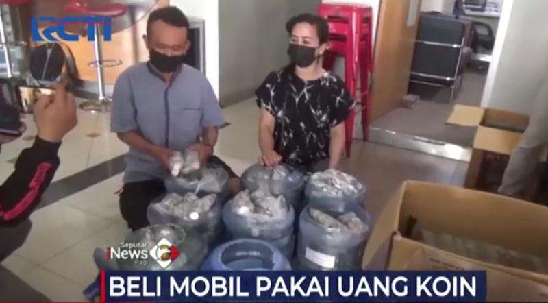 3 Fakta Menarik Suami Istri Beli Mobil Rp271 Juta Pakai Uang Koin, Hasil Dagang Kelontong 3 Tahun