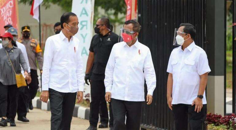 Menko Polhukam Kawal Presiden Jokowi Resmikan PLBN Sota