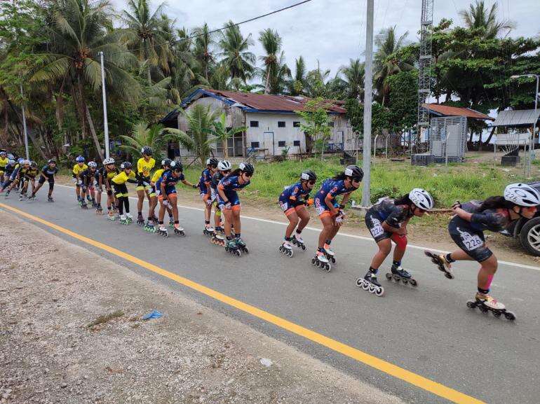 PON Papua Sepatu Roda DKI Juara Umum, Sabet 13 Medali Emas, 8 Perak, San 2 Perunggu