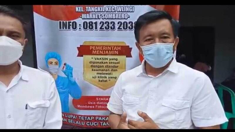 Bantu Pemerintah, Gerindra Blitar Gelar Vaksinasi 1.000 Dosis