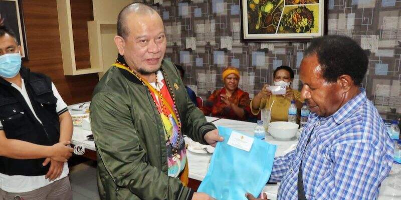 Kepala Suku di Papua Berharap LaNyalla Bisa Wujudkan Kesetaraan
