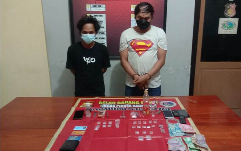 Dua Buruh Pengedar Sabu di Kota Bima Dicokok Polisi