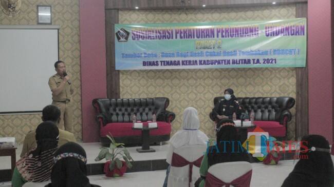 Manfaatkan DBHCHT, Disnaker Kabupaten Blitar Tingkatkan SDM Pekerja Migran