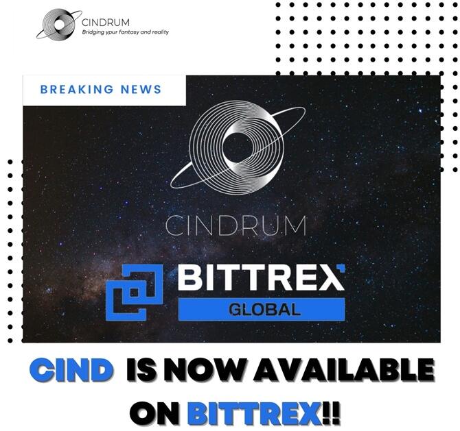 Mau Investasi Aset Kripto, CINDRUM Sudah Listing di Bittrex dan Bibox