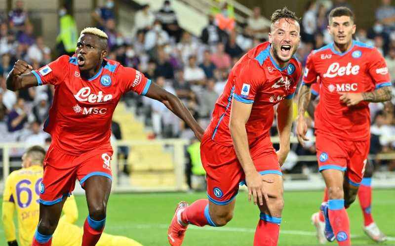 Napoli Lanjutkan Catatan Sempurna dengan Tundukkan Fiorentina