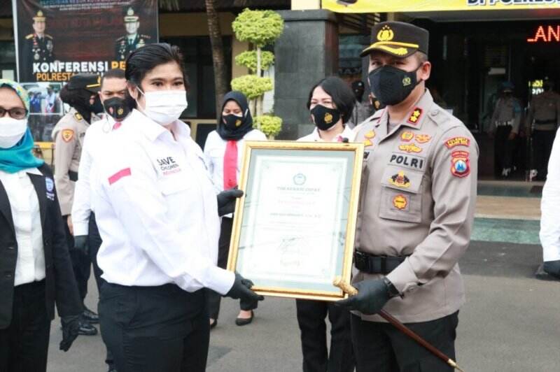 Polresta Malang Kota Raih Penghargaan dari Komnas TRC PPAI