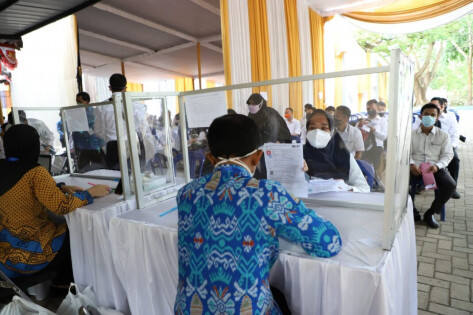 Tiga Ribuan Peserta Ikuti Tes CPNS di Unila