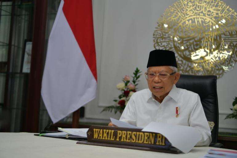 Pesan Kiai Ma’ruf Amin Waspada Potensi Kasus Virus Corona Naik Lagi