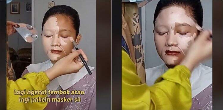 MUA rias pengantin dikomentari bak ngecat tembok, hasilnya tak terduga