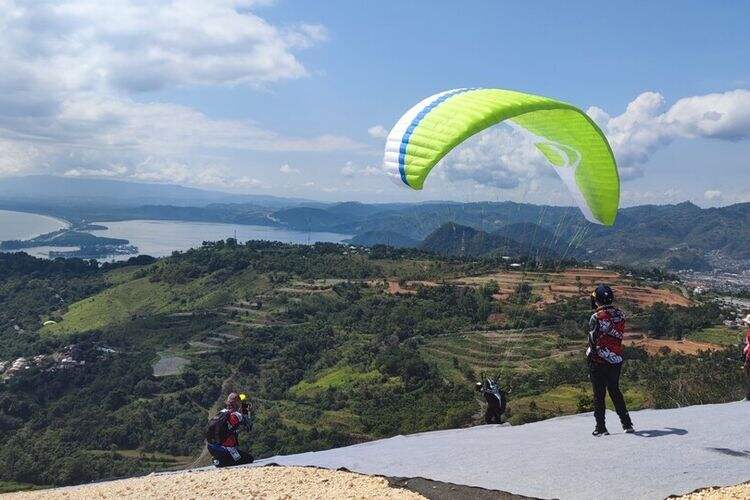 Awas Salah Mendarat, Venue Paralayang PON XX Papua 2021 Dikelilingi Kandang Buaya