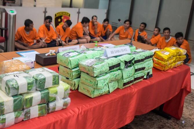 BNN-Bareskrim Polri Usut Rekening Jumbo Sindikat Narkoba Rp120 T
