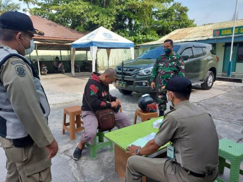 Miris! Masih Ada Warga Banjarmasin Tidak Displin Prokes di PPKM Level IV