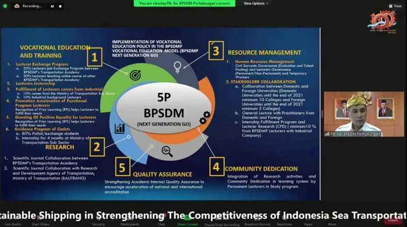 BPSDMP Majukan Pendidikan Maritim di Indonesia