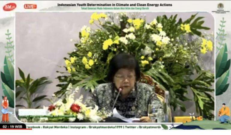 Bareng SRE, RM Gelar Webinar Road To COP26 Menteri Siti: Ide Brilian Dan Sangat Strategis, Langsung Menohok Jantung Persoalan