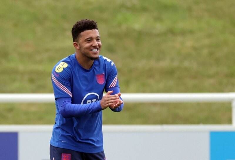 Jarang Tampil di Manchester United, Jadon Sancho Tetap Main saat Inggris Hadapi Andorra