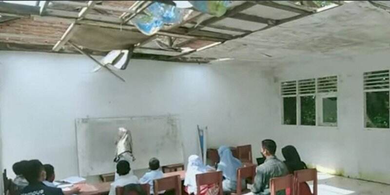 Ada Sekolah Beratap Langit di Padangsidimpuan