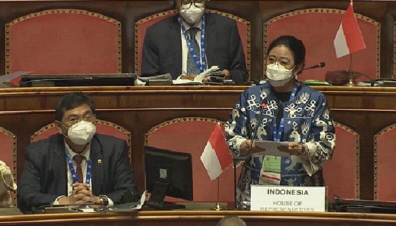 Di Hadapan Pimpinan Forum Parlemen Negara G20, Ketua DPR Paparkan Program Ketahanan Pangan RI