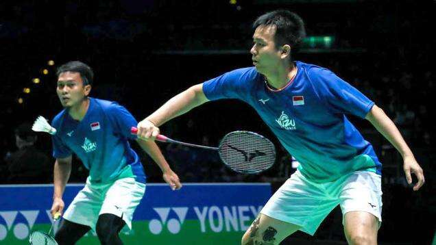 Hasil Piala Thomas 2020: Ahsan/Hendra Bawa Indonesia Menang Beruntun