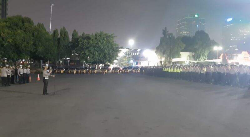 Operasi Cipkon di Malam Minggu: Tilang Knalpot Bising hingga CFN di Kasablanka