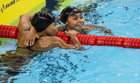 Azzahra Tebus Kegagalan dengan Emas 400 m Gaya Ganti Putri