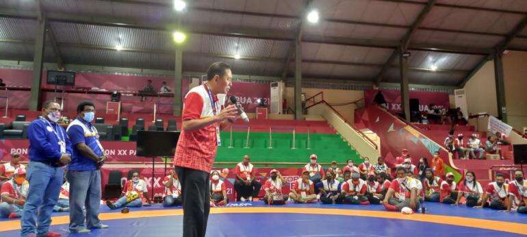 PON Papua Hormati Kearifan Lokal, Gulat Hanya Gelar Satu Laga