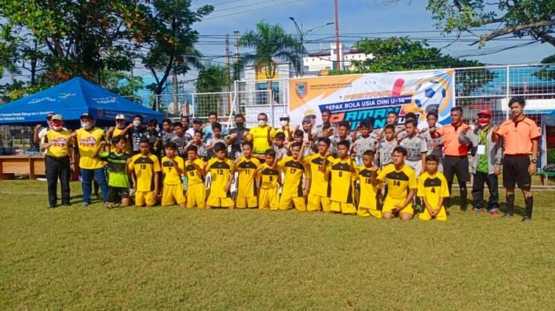 24 Tim Sepakbola U-14 Bersaing di Ajang Paman Birin Cup 2021