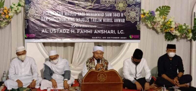 Majelis Nurul Anwar Kambitin Tabalong Diresmikan di Momen Peringatan Maulid