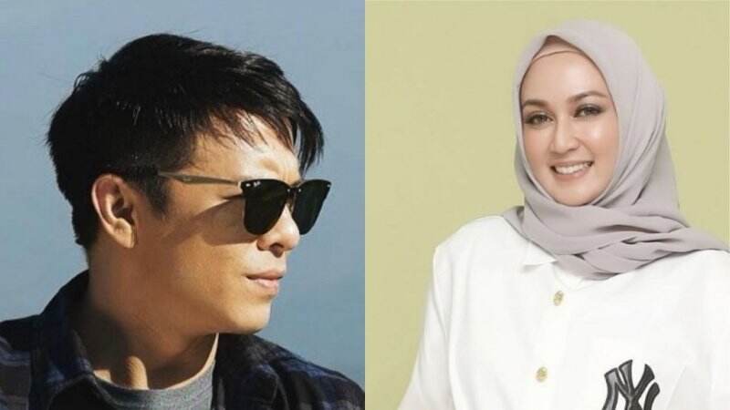 Terang-terangan Pamer Kemesraan di Hadapan Kamera, Ariel Noah dan Dina Lorenza Kepergok Jadian?