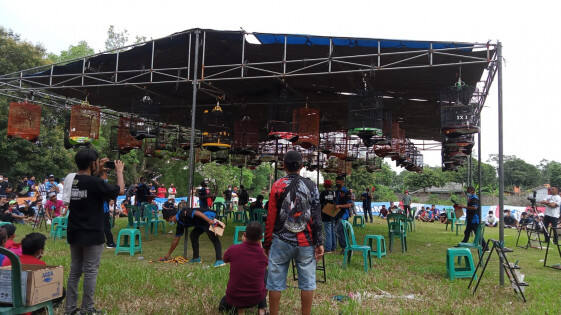 Ratusan Peserta Semarakkan Kicau Mania PWI Lampura Cup 1
