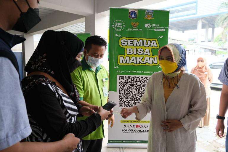 BP Jamsostek Gandeng Baznas Bazis DKI Jakarta Program Semua Bisa Makan Cegah Warga Kelaparan