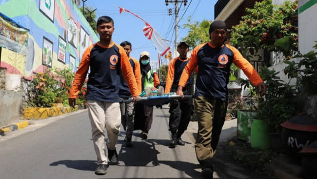 Temas Raih Kelurahan Tangguh Bencana Tingkat Madya