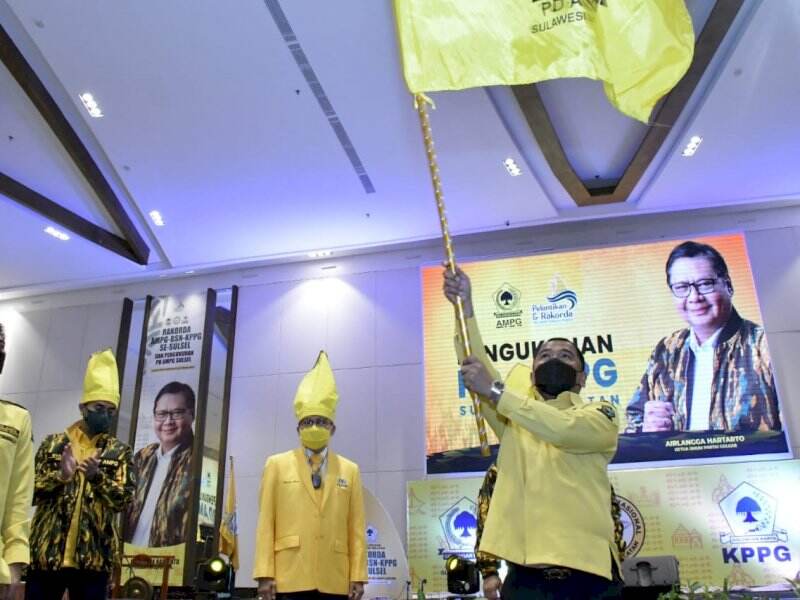 Ilham Permana Resmi Kukuhkan Pengurus AMPG Sulsel