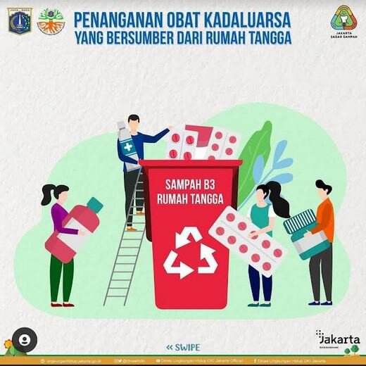 Pemprov DKI Jakarta Ingatkan Warga soal Pengelolaan Sampah Obat Kedaluarsa