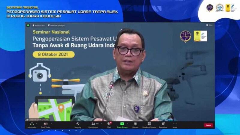 Balitbanghub Gandeng UI Kaji Aturan Penggunaan Drone