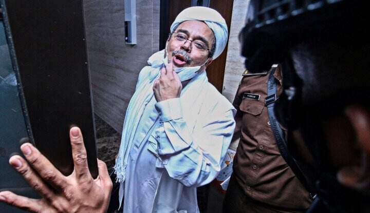 Elektabilitas Kalahkan Puan, Rizieq Berpotensi Jadi Capres, PA 212: Dengan Izin Allah . . .