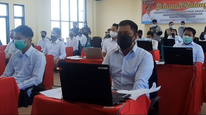 Hari Ketiga SKD CPNS Tabalong, 111 Peserta Gugur Tanpa Berjuang